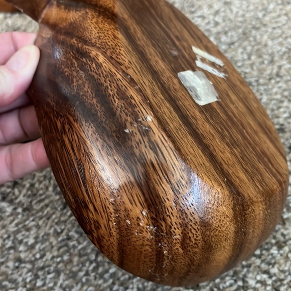 Vintage Alii Woods Honolulu Monkey Pod Pineapple Bowls Set of 6 - Picture 6 of 8